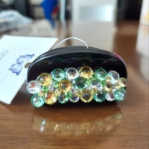 Handmade Medium Acrylic Hair Claws (Swarovski)